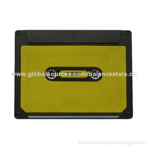 Retro Style Laptop Cooling Pad, Super Silent Fans, Powerful and Efficient Wind